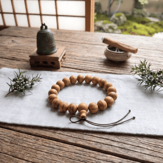Gourd Bracelet – 15mm Success & Abundance - Lumala | Natural Wood Bracelets for Mindful Living