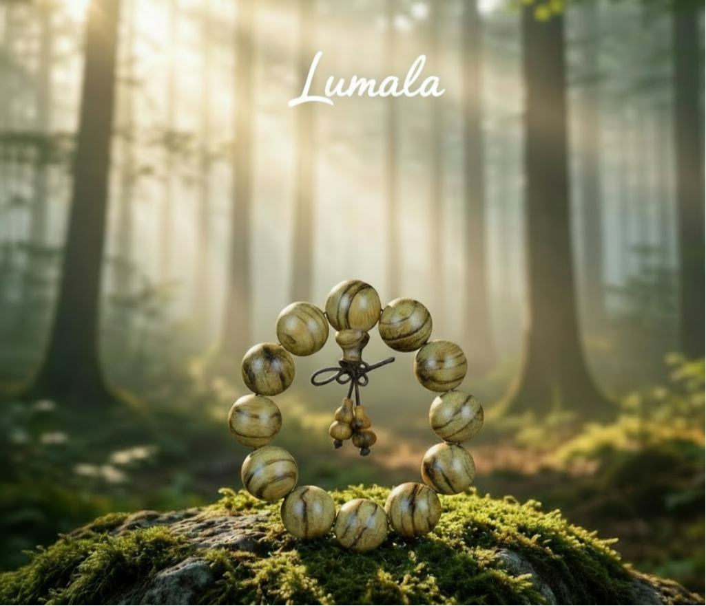 Tiger Stripe Wood Bracelet - Bold Energy & Natural Strength