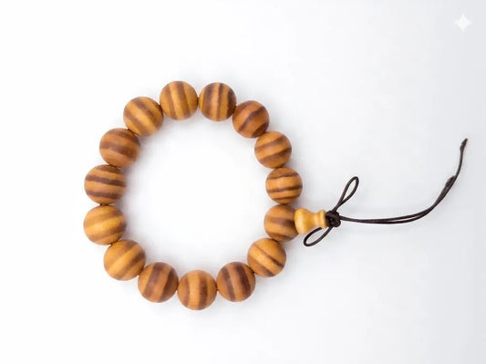 Gourd Bracelet – 15mm Success & Abundance - Lumala | Natural Wood Bracelets for Mindful Living