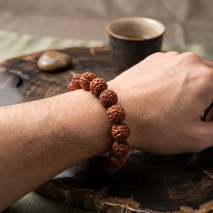 Simple Bracelet 10mm – Spiritual Growth - Lumala | Natural Wood Bracelets for Mindful Living