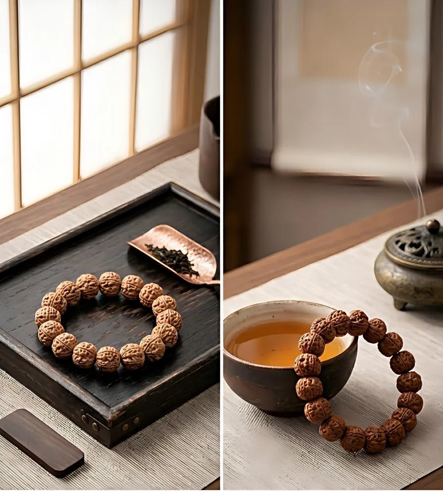 Simple Bracelet 10mm – Spiritual Growth - Lumala | Natural Wood Bracelets for Mindful Living
