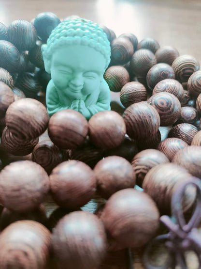 Wenge Wood – 108 Beads Mala - Lumala | Natural Wood Bracelets for Mindful Living